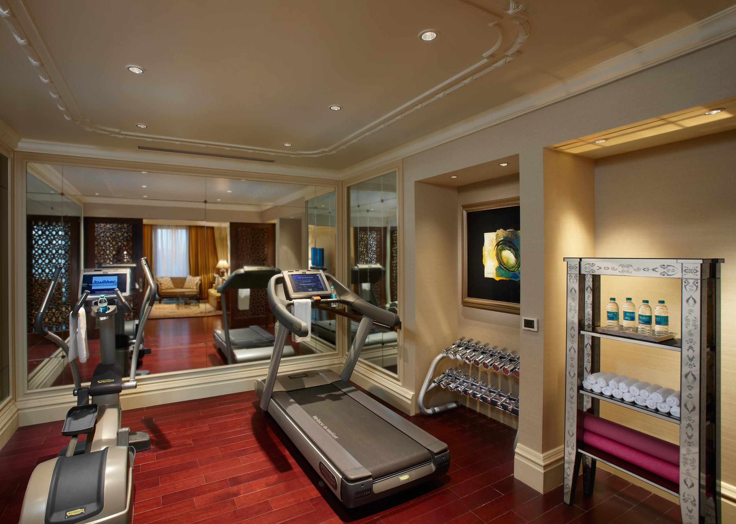 新德里里拉宫殿酒店 外观 照片 The gym at the Taj Mahal Palace